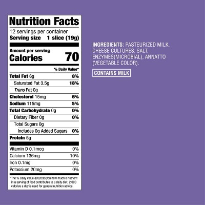 Deli Sliced Cheese - Good & Gather™, 5 of 7