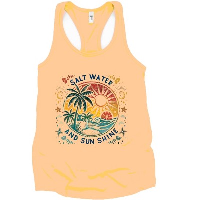 Simply Sage Market Salt Water And Sun Shine Circle Racerback Tank