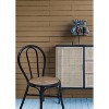 Dexmalle Set of 2, 15.5x20.5x35.5" Black Rattan Dining Chair - 3 of 4