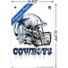 Trends International NFL Dallas Cowboys - Drip Helmet 20 Unframed Wall Poster Prints - 3 of 4