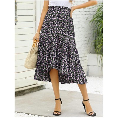 Maternity Dress High Waist Maternity Patchwork Long Skirt
