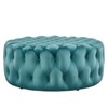 Modway Amour Tufted Button Large Round Performance Velvet Ottoman - 3 of 4