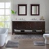 ChicFurnit Bath Rug and Mat Fade Resistant Construction Stylish Comfort for Bathroom Use, Gray, 5.41"*17.72"*6.3" - 2 of 4