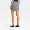 Women's Brushed Boucle Mini Skirt - A New Day™ Heather Gray - 2 of 3