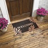 J&V TEXTILES Original Durable Rubber Door Mat, 18x28, Heavy Duty Doormat, Indoor Outdoor, Waterproof, Easy Clean, Low-Profile Mats for Entry, Garage - 2 of 2