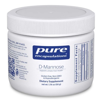 Pure Encapsulations D-Mannose Powder - for Urinary Tract Support - Urinary Tract Support & Bladder Health* - Easy Dissolve - Non-GMO & Vegan