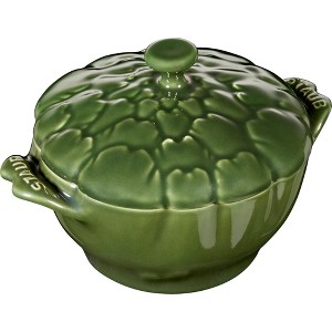 Staub Ceramic 16-oz Petite Artichoke Cocotte - Basil - 1 of 4