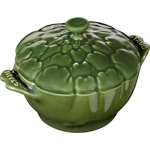 Staub Ceramic 16-oz Petite Artichoke Cocotte - Basil : Target