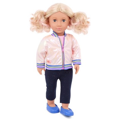 Our Generation Love to Shine Pink Bomber Jacket Outfit for 18&#34; Dolls