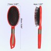 Unique Bargains Soft Straight Curly Hair Applicable Plastic Hair Brush 1 Pc - 4 of 4