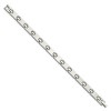 Black Bow Jewelry Men's 7mm Stainless Steel Multi Finish Link Bracelet, 8.5 Inch - 2 of 4