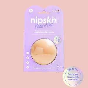 Nipskin Bare it All - Reusable Round Silicone Nipple Covers - 1 of 4