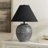 Naomi 22" Ceramic Table Lamp - Grey/Black - Safavieh - 2 of 4