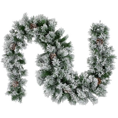 Northlight 9' x 12inch Royal Oregon Pine Artificial Christmas Garland - Unlit, Green