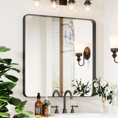 Aluminum Framed Bathroom Mirror