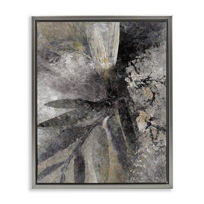 Stupell Industries Grey Abstract Botanical, 25" x 31"