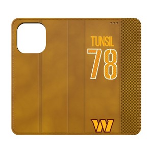 NFL Washington Commanders Players Game Tactic Folio Cell Phone Case for Apple iPhone - 1 of 4