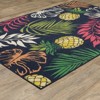 Captiv8e Designs Hilo Tropical Botanical Navy Indoor/Outdoor Rug - 2 of 4