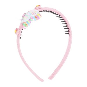 Unique Bargains Gilr's Elegant Butterflies Headbands 5.71"x4.72"x0.63" 1 Pc - 1 of 3