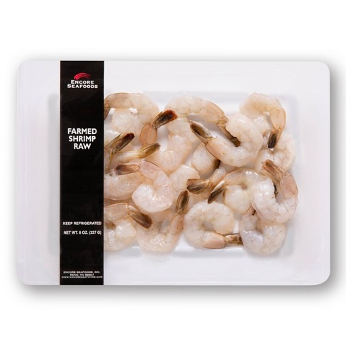 Encore Seafoods Farmed Raw Shrimp 8oz Target