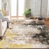 Boho Rugs Bedroom Rug, Washable Area Rug, Non-Slip Low Pile Boho Floral Carpet for Bedroom - 3 of 4