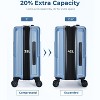 BAGSMART Carry On Luggage 22x14x9 Airline Approved - 3 of 3