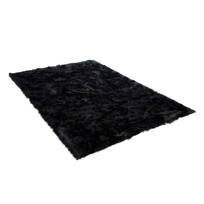 Walk On Me Faux Fur Super Soft Safari Rug With Non-slip Backing 5'x7'' :  Target