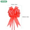 Unique Bargains Durable Big Present Bow Functional Plastic Flower Ribbon Pull Bows 10 Pcs - 3 of 4