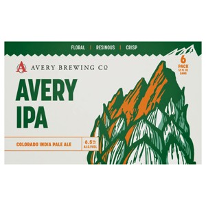 Avery IPA Beer - 6pk/12 fl oz Cans - 1 of 4