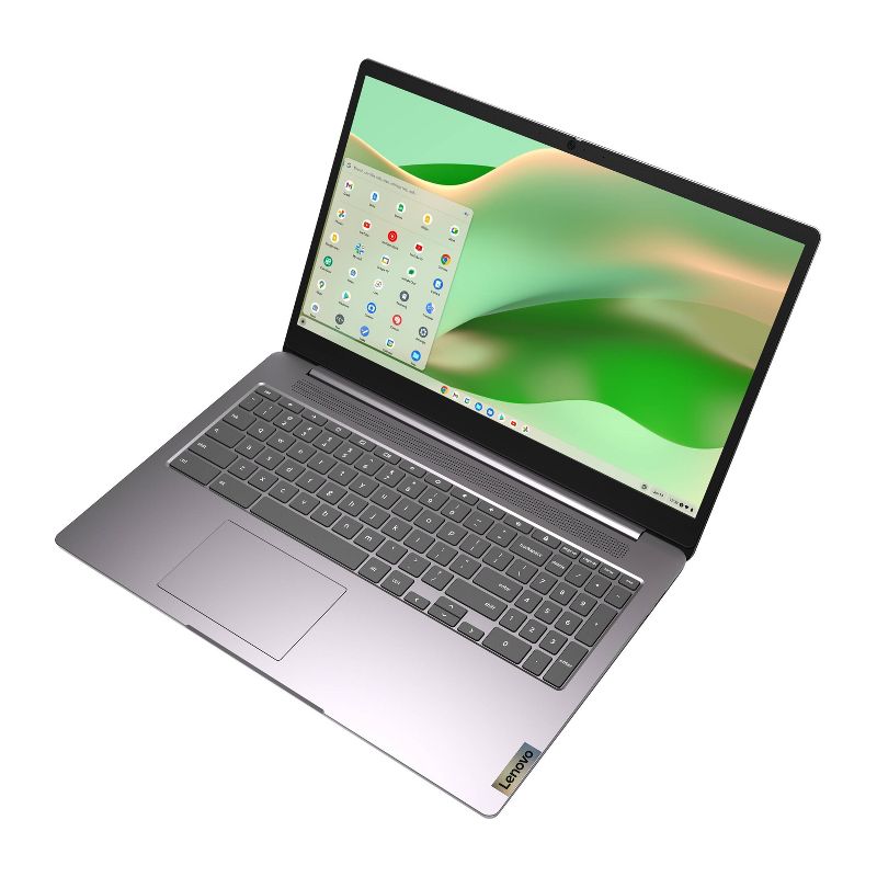 Lenovo 15.6&#34; Touchscreen IdeaPad 3 Chromebook - Intel Pentium - 4GB RAM Memory - 128GB Storage - Gray (82N4002SUS), 4 of 19