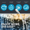 Evolve Auto-Diverting Tub Spout and 3-Spray Pattern 1.5 GPM 21.35-in. Wall Mount MF Handheld Shower Head with TSV - 3 of 4
