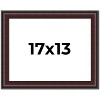 PosterPalooza | Linear Brown Picture Frame - UV Acrylic, Backing Board, Hanging Hardware Included - 2 of 4