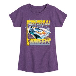 Girls' - Hot Wheels - Some Hot Wheels Fitted Short Sleeve Graphic T-Shirt - 1 of 4