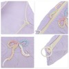 Unique Bargains 1 Pc Bow Style Drawstring Makeup Bag for Vacation Polyester - 3 of 4