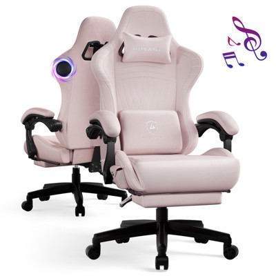 GTPLAYER ACE-Pro Gaming Chair with Speakers, Video Game Chair with Footrest