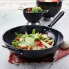 Gibson Home Debossed 13 Inch Heavy Gauge Carbon Steel Wok in Black - 2 of 4