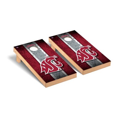 NCAA Washington State Cougars Premium Cornhole Board Vintage Version