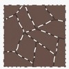 Dolonm 12"x12"  Patio Deck Tiles, 44pcs,DIY Module Interlocking Decking Tiles Floor Tile - 4 of 4