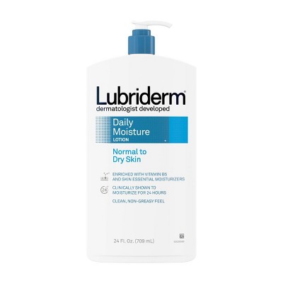 Lubriderm Daily Moisture Hydrating Lotion with Vitamin B5 - 24 fl oz
