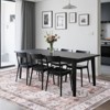 Area Rugs for Living Room - Machine Washable Non Slip Vintage Rugs, Low Pile Lightweight Chenille Print Rug for Bedroom, Dining Room, Home Office - 3 of 4