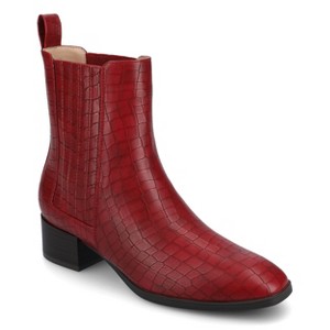Journee Women's Wrenley Medium and Wide Width Booties - 1 of 4