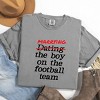 Marrying The Boy On The Football Team - Womens Garment Dyed Tee - 2 of 4
