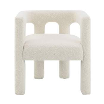 Mindi Boucle Fabric Dining Chair - Abbyson Living