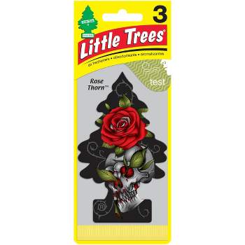 Little Trees 3pk Rose Thorn Air Freshener
