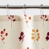 14pc Botanical Shower Bundle Set Burgundy - Threshold™ - 3 of 4