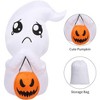 Halloween Yard Signs, Pumpkin, Skeleton and Ghost Corrugated, Outdoor Lawn Garden Stake Decorations, Halloween Yard for Party - 2 of 4