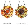 CHLOE Lighting SUNDANCE Tiffany-style Floral Stained Glass Window Panel 11Inch Height - 4 of 4