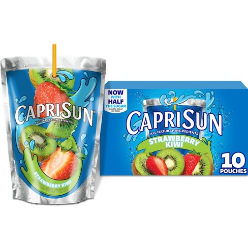 Capri Sun Strawberry Kiwi Pack - 10pk/6 Fl Oz Pouches : Target