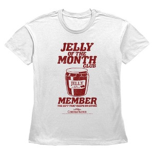 Womens National Lampoon's Christmas Vacation Jelly of the Month Club T Shirt - 1 of 3