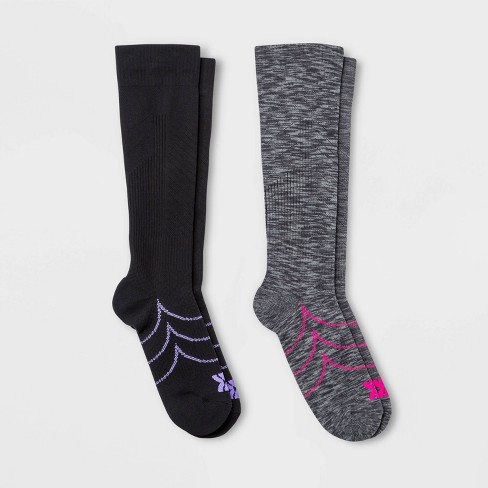 ASOONYUM 1Pair Leg Calf Knee Compression Sleeve Socks for Women